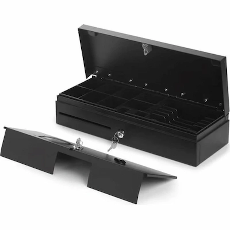Pokladní zásuvka Flip Top, stříbrná